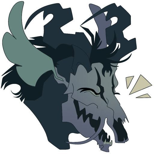 Fursona cheerful icon.