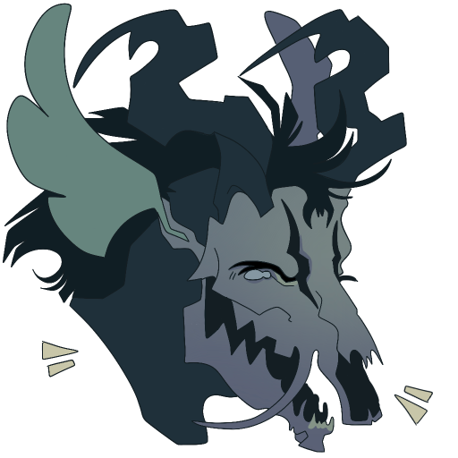 Fursona laughing icon.