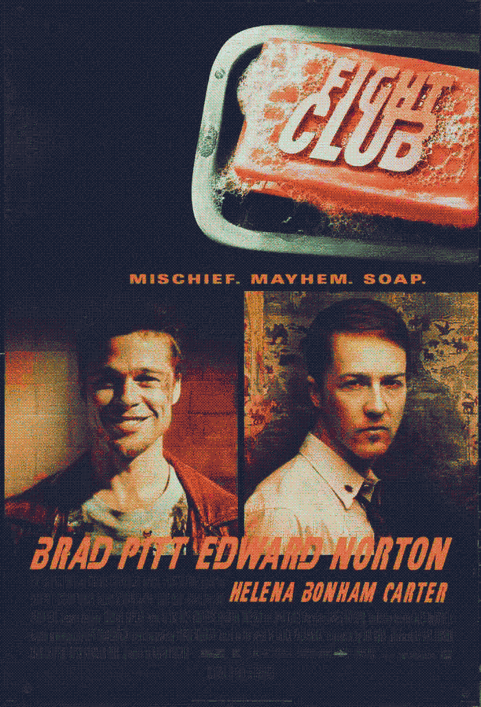 Poster for Fight Club.