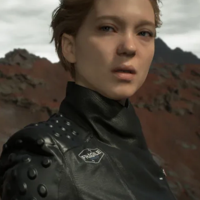 Screenshot of Fragile in Death Stranding.
