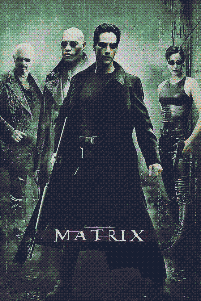 Poster for The Matrix.