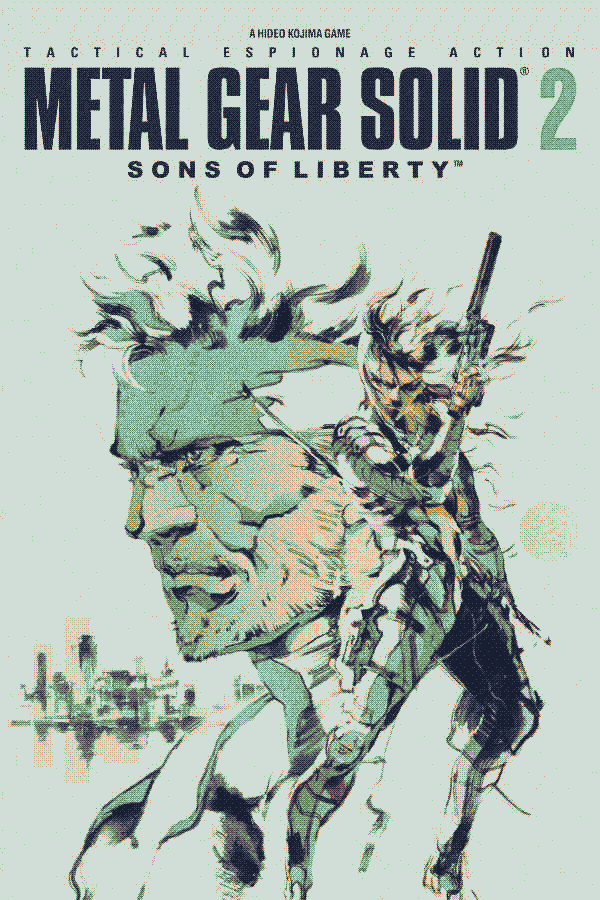 Cover for Metal Gear Solid 2: Sons of Liberty.