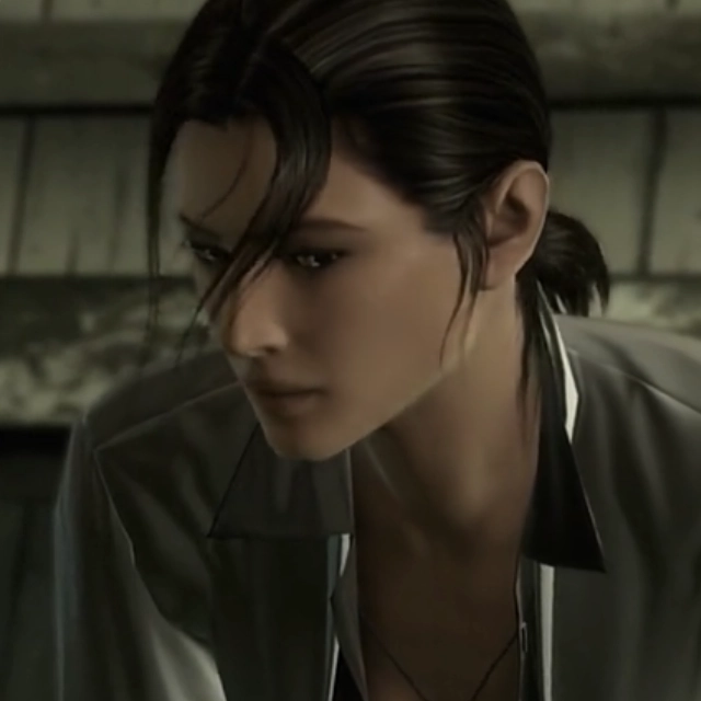 Screenshot of Naomi in Metal Gear Solid 4.