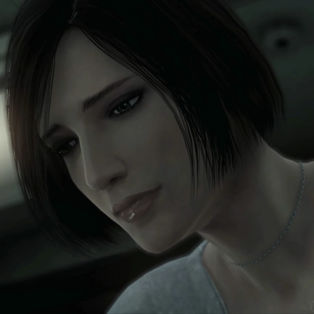 Screenshot of Rosemary in Metal Gear Solid 4.