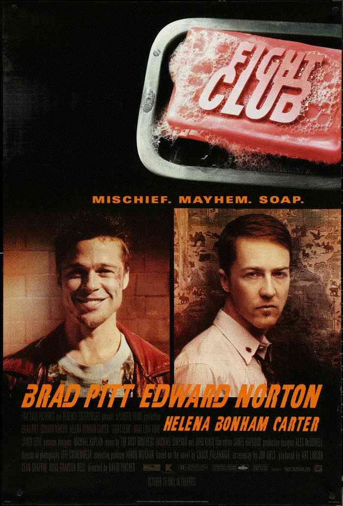 Poster for Fight Club.