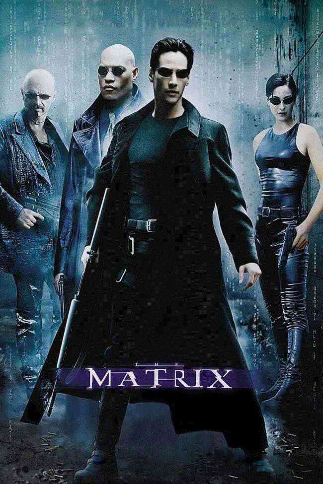 Poster for The Matrix.