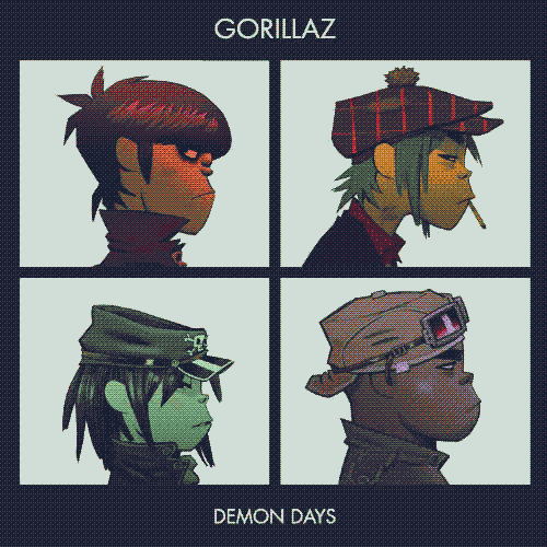 Demon Days by Gorillaz.